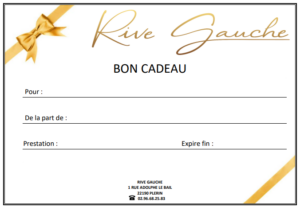 carte cadeau client fête fin année