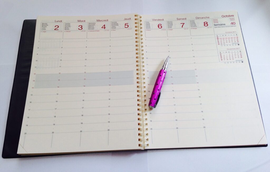 agenda page mes tarifs photo